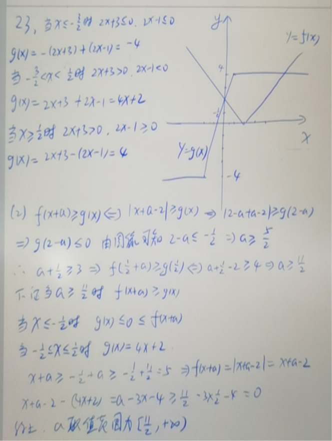 2021年全国甲卷理科数学答案（图片）