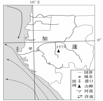 2022江西高考地理冲刺卷试题