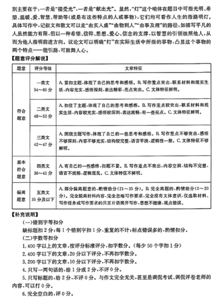 广西桂林市、北海市2023届高三5月联合模拟语文试题含答案