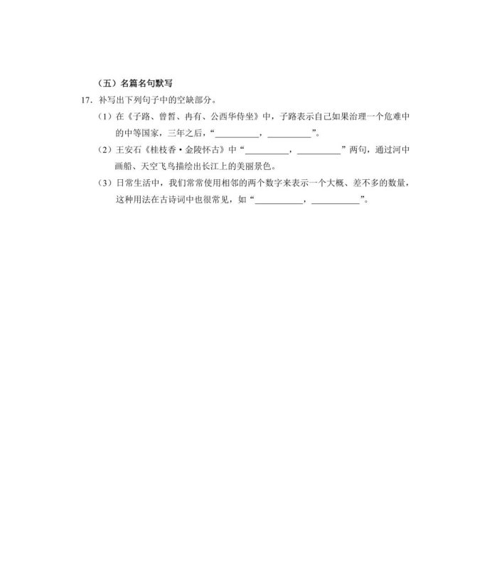 2025年1月高三新高考八省联考适应性演练语文试题及答案