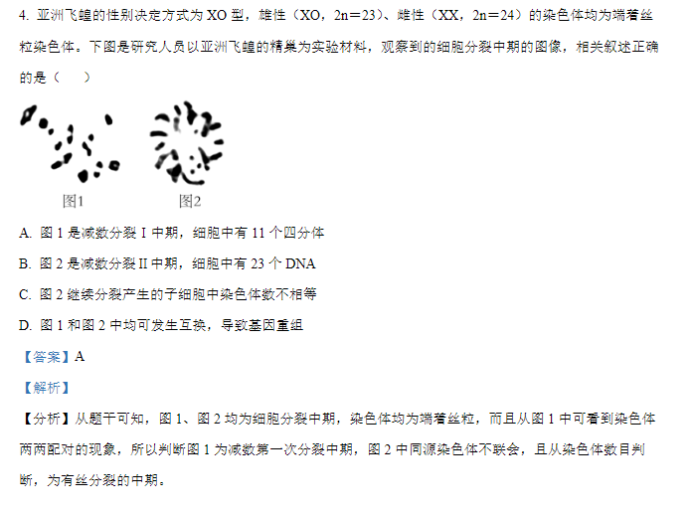 江苏常州联盟学校2024高三10月学情调研生物试题及答案