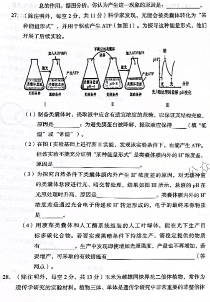 云南2024高三上学期10月质量检测(一)生物试题及答案解析