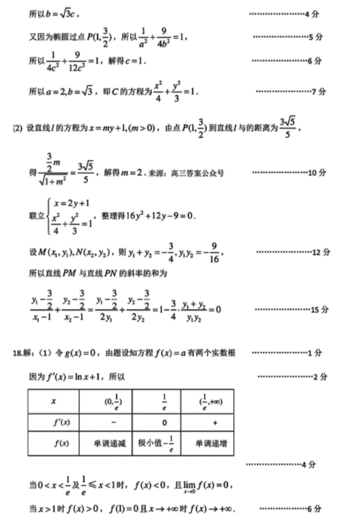 贵州省统测2024高三4月适应性考试数学试题及答案解析