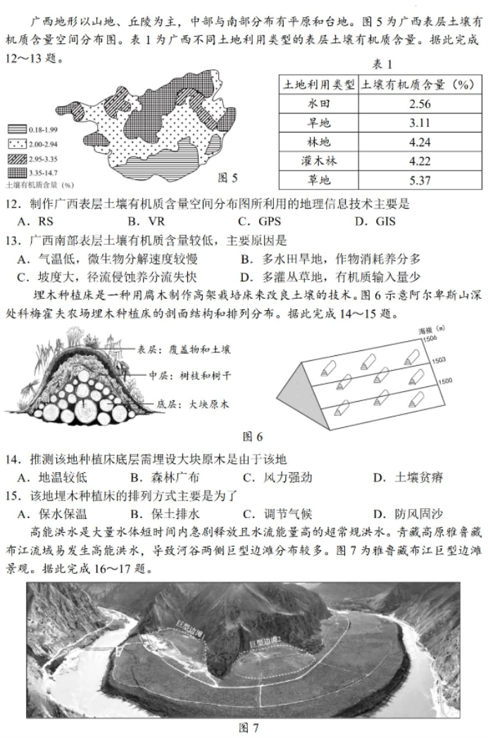 江苏扬州市2024高三考前调研模拟押题地理试题及答案解析