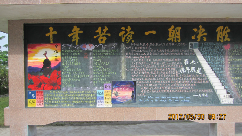 2017高考励志板报素材_关于高考励志的黑板报