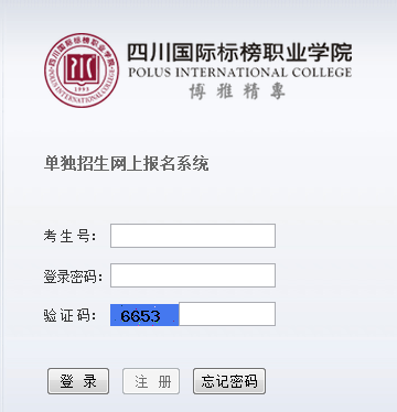 四川国际标榜职业学院 单招报名入口