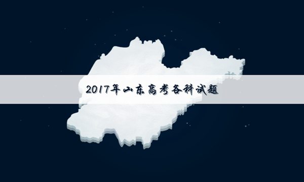 山东高考数学试卷点评