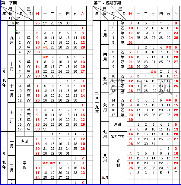 2019西南财经大学寒假放假时间安排