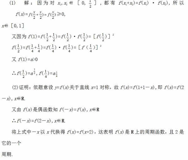 高中数学重点知识点有哪些