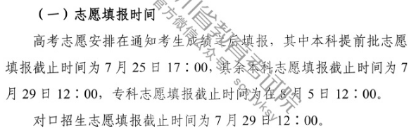 2020四川高考二本志愿什么时候填报