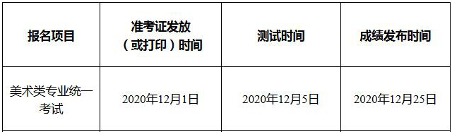 2021北京美术类专业统考成绩查询时间