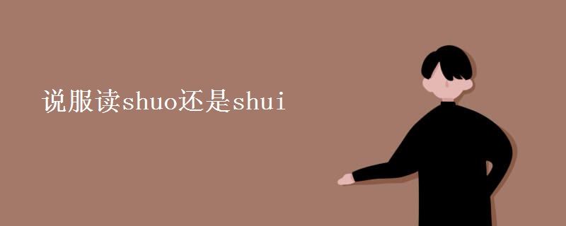 说服读shuo还是shui