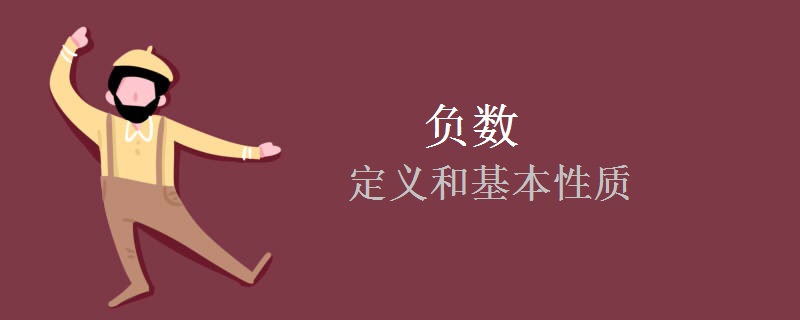 负数的定义和基本性质