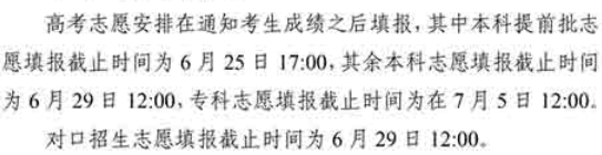 2021年四川高考志愿填报批次设置及时间安排【最详细版】