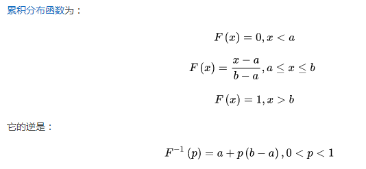 均匀分布的分布函数是什么 怎么求