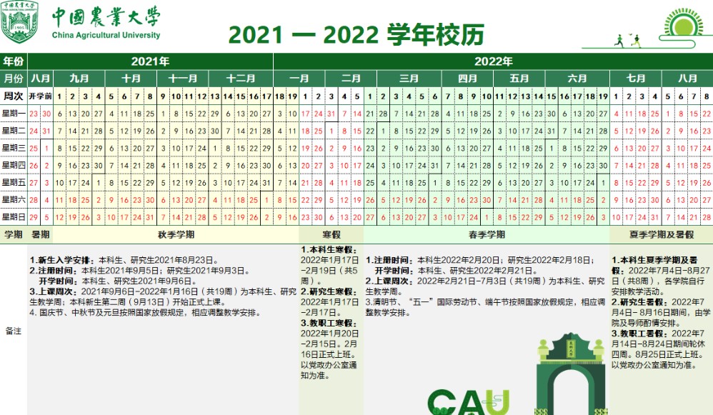 2022中国农业大学寒假放假时间公布 几号开始放寒假.jpg