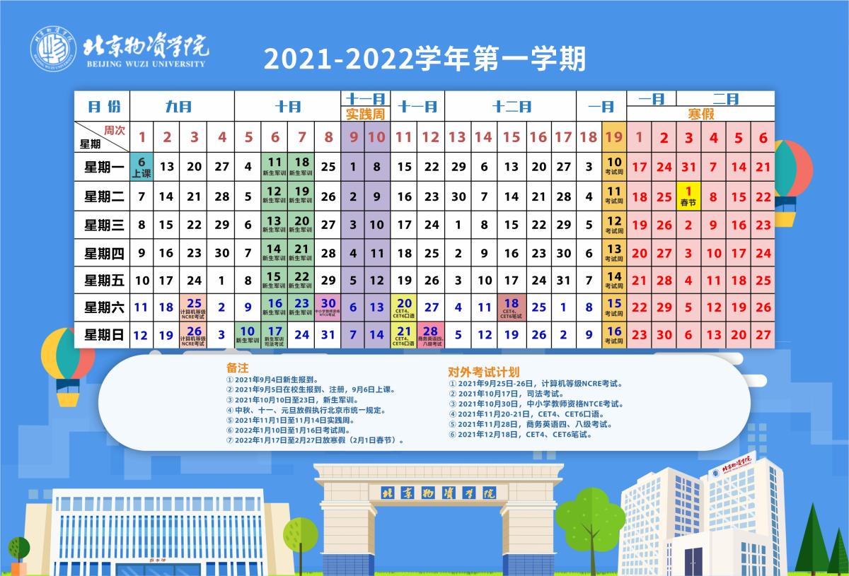 2022北京物资学院寒假放假时间公布 几号开始放寒假.jpg
