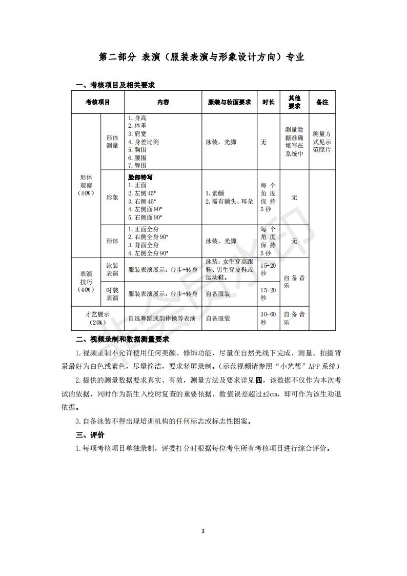 天津师范大学2022年艺术类专业考试要求 考试流程是什么