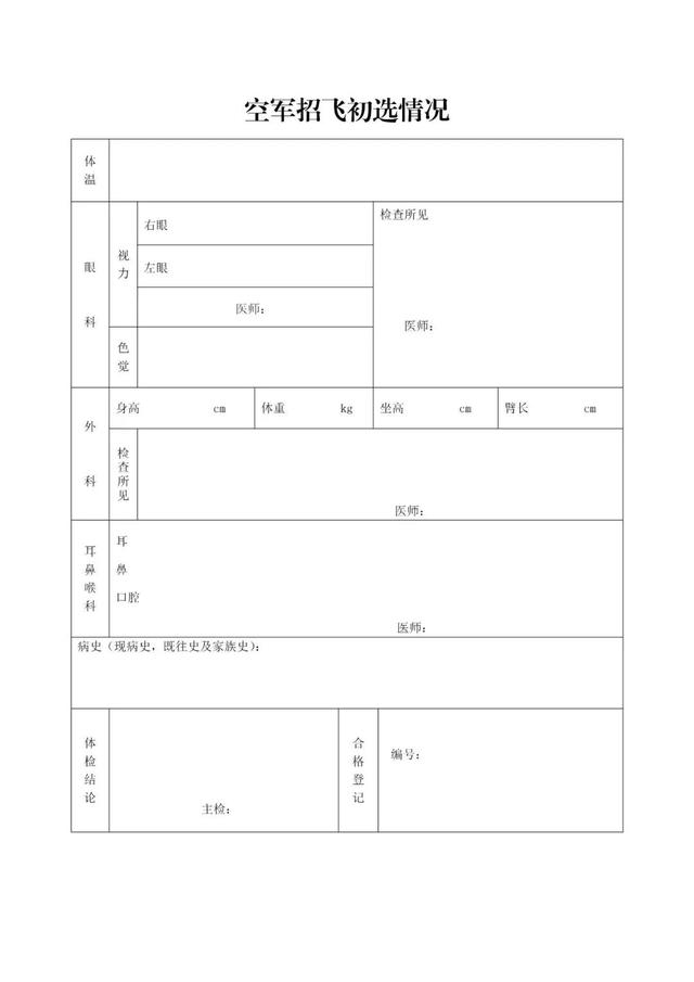 2023河南空军招飞初选情况 反面.jpeg