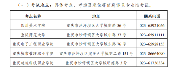 2023重庆美术类统考时间 具体考试安排