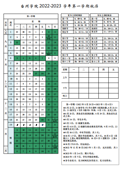 2023臺(tái)州學(xué)院寒假開始和結(jié)束時(shí)間 什么時(shí)候放寒假