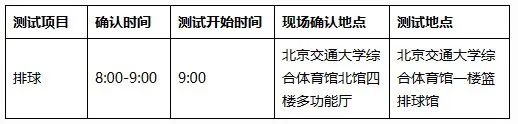 山东2023北京交通大学高水平运动队测试时间 考试项目有哪些