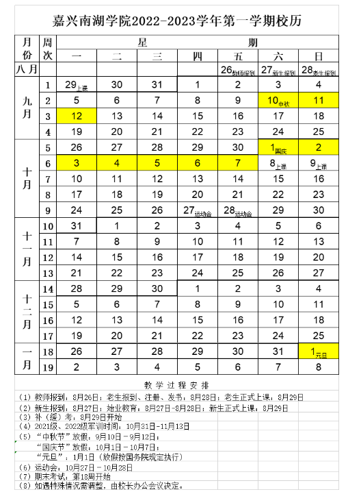 2023嘉兴南湖学院寒假开始和结束时间 什么时候放寒假