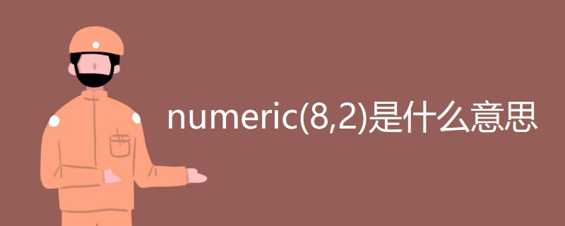 numeric(8,2)是什么意思