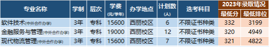 深圳职业技术大学中外合作办学专业