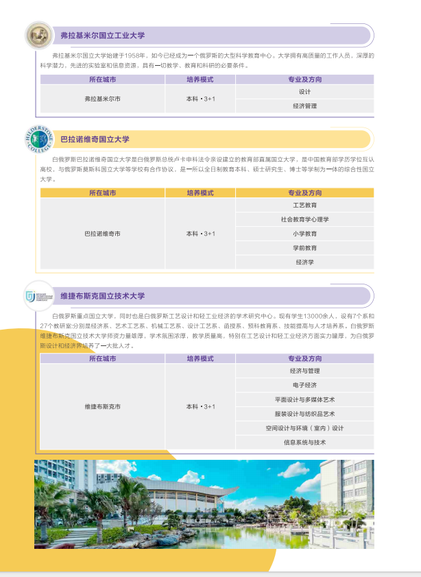 2024广州工商学院3+1中俄联合培养国际本科招生简章