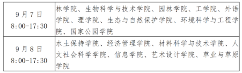 2024北京林业大学新生报到时间及入学须知 哪天开学