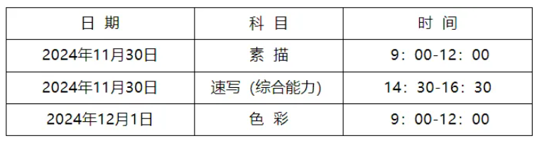 2025河北艺术统考/联考考试时间 具体几月几号