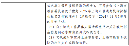 2025上海第二工业大学春季高考招生简章 招生专业及计划