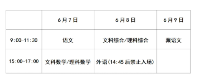 高考日期都是什么时候 高考日期都是什么时候