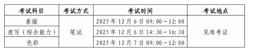 2026黑龙江美术统考/联考具体几月几号考试