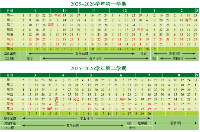 2026江南大学寒假及开学时间
