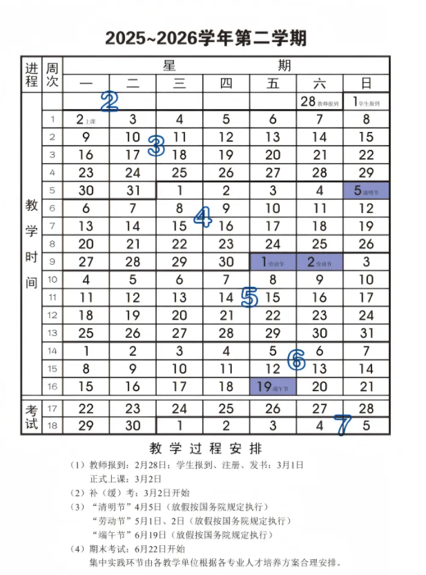 2026浙江工商大学寒假放假时间及开学时间