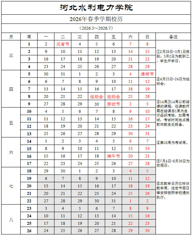 2026河北水利电力学院寒假时间及开学时间 寒假什么时候放。.png