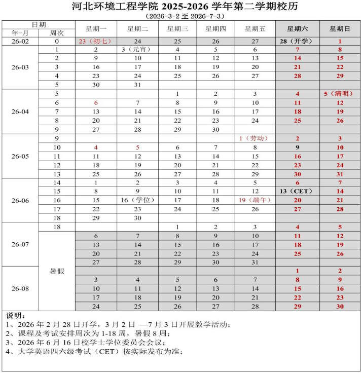 2026河北环境工程学院寒假时间及开学时间 寒假什么时候放。.png