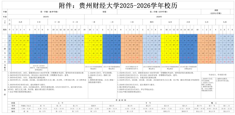 2026贵州财经大学寒假时间及开学时间 寒假什么时候放.png