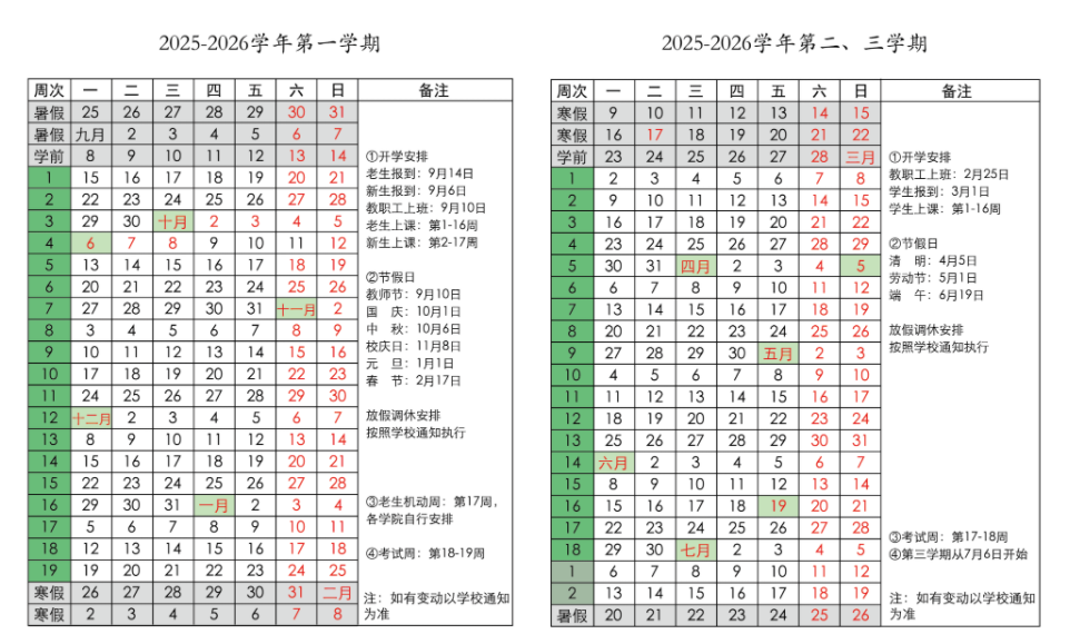 2026华东政法大学寒假放假时间及开学时间