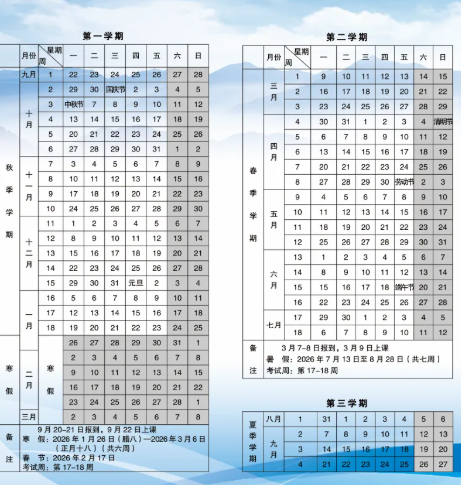 2026山西大同大学寒假及开学时间 2026山西大同大学寒假及开学时间