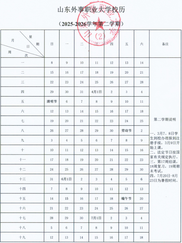 2026山东外事职业大学寒假时间及开学时间 寒假什么时候放。.png 2026山东外事职业大学寒假时间及开学时间 寒假什么时候放。.png
