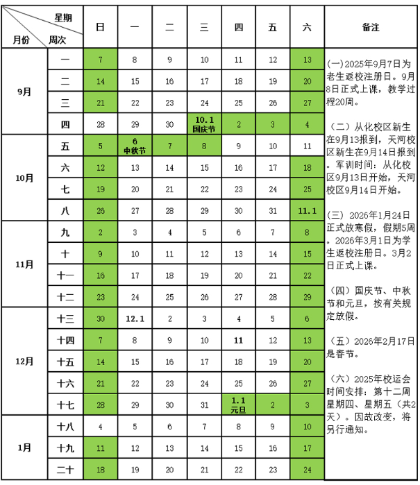 2026广东水利电力职业技术学院寒假及开学时间