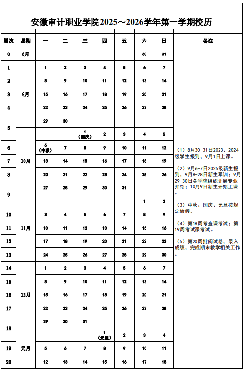 2026安徽审计职业学院寒假时间及开学时间 寒假什么时候放.png