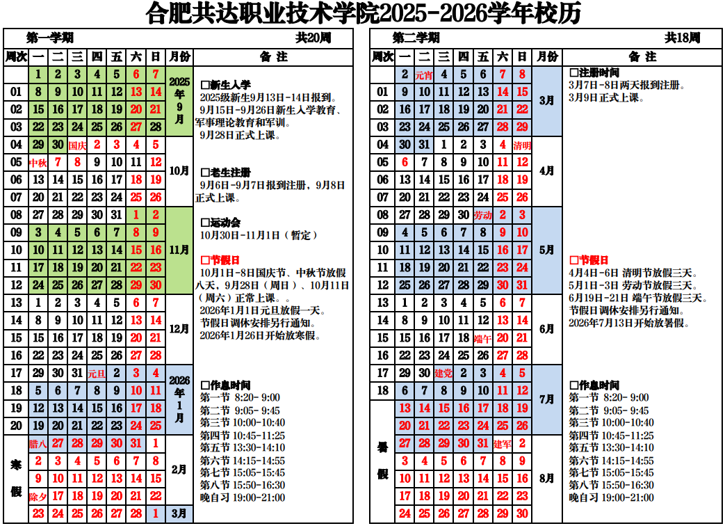 2026合肥共达职业技术学院寒假时间及开学时间 寒假什么时候放.png