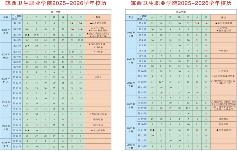 2026皖西卫生职业学院寒假时间及开学时间 寒假什么时候放.png