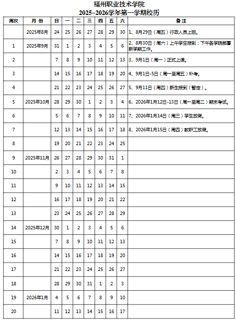 福州职业技术学院寒假时间.png