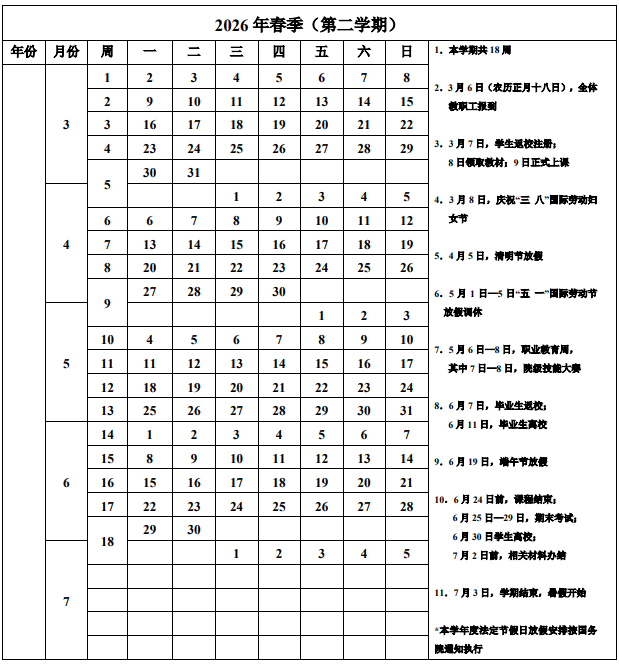 2026泉州工艺美术职业学院寒假时间及开学时间 寒假什么时候放..png