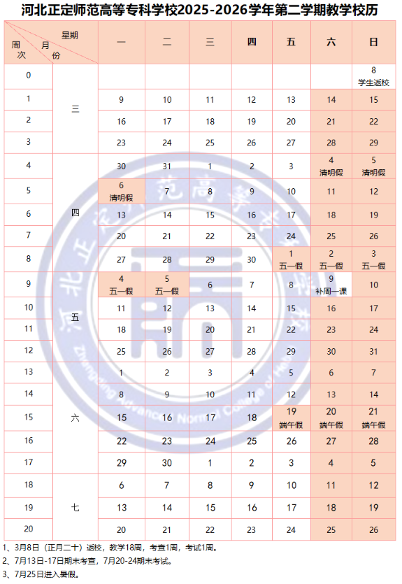 2026河北正定师范高等专科学校寒假时间及开学时间 寒假什么时候放。.png